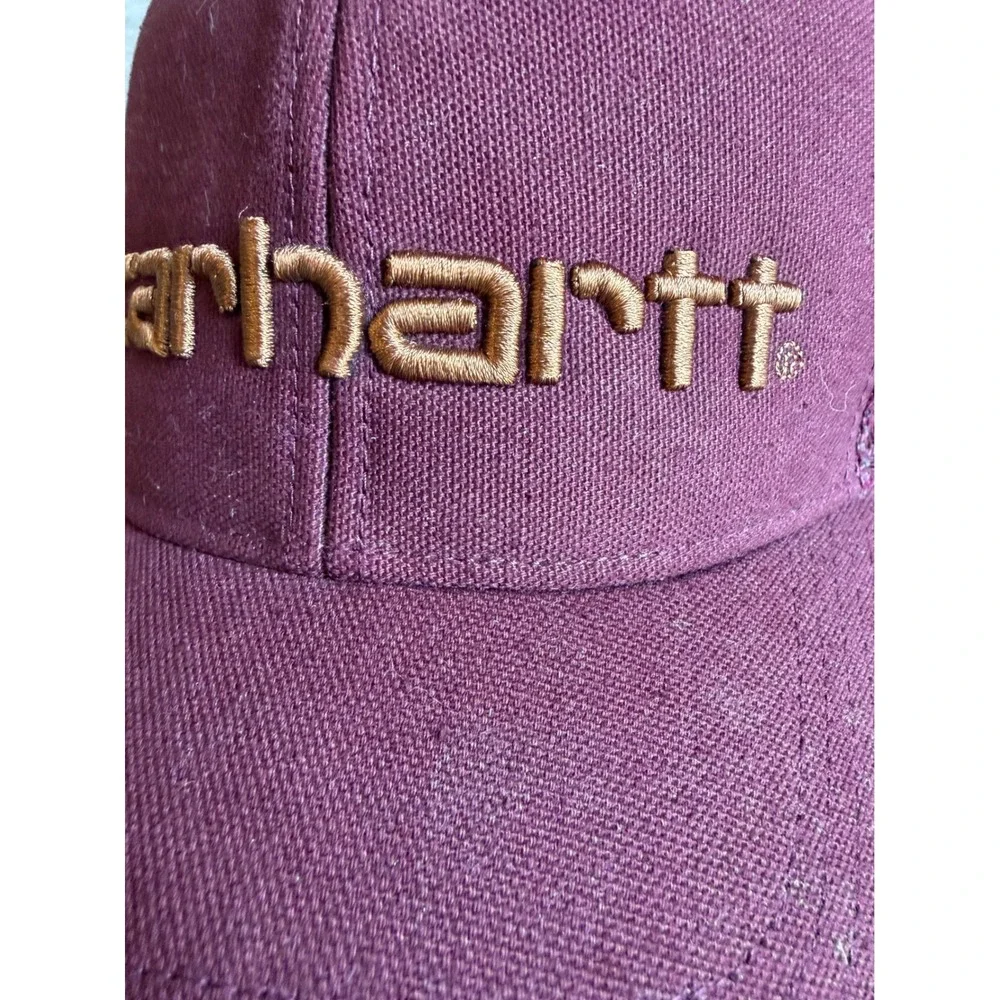 Carhartt Trucker Hat One Size Embroidered Mesh Snapback Hat Spell Out Mens OSFA
